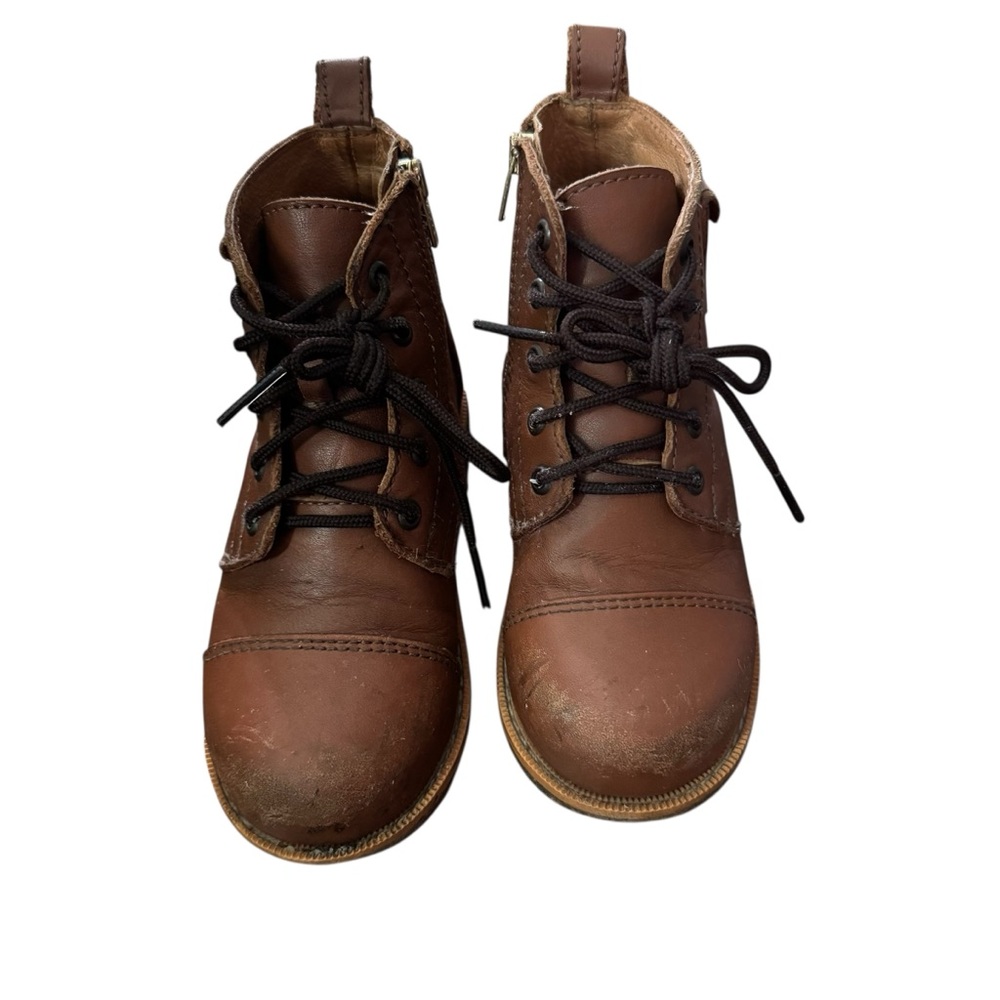 Mikoleon Heirloom Brown Leather Boots Sz 25